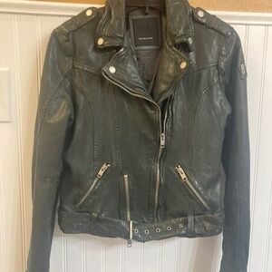 Leather Biker Jacket